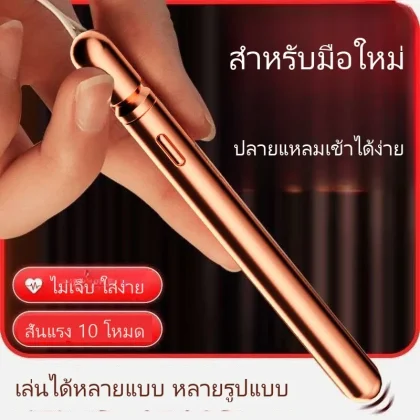มือใหม่ ปลั๊กทวารสั่น ทวารหนัก เครื่องกระตุ้นเพศใช้เอง เสียงเงียบ